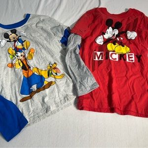 Disney Mickey Mouse long sleeve tee 2 in set